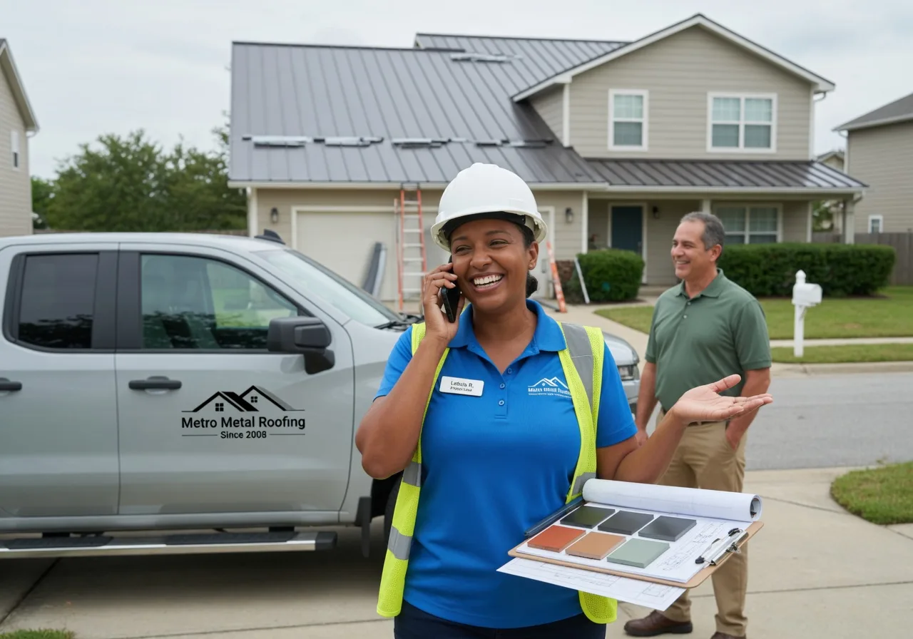 Storm Damage Metal Roof Repair in Lone Grove, OK